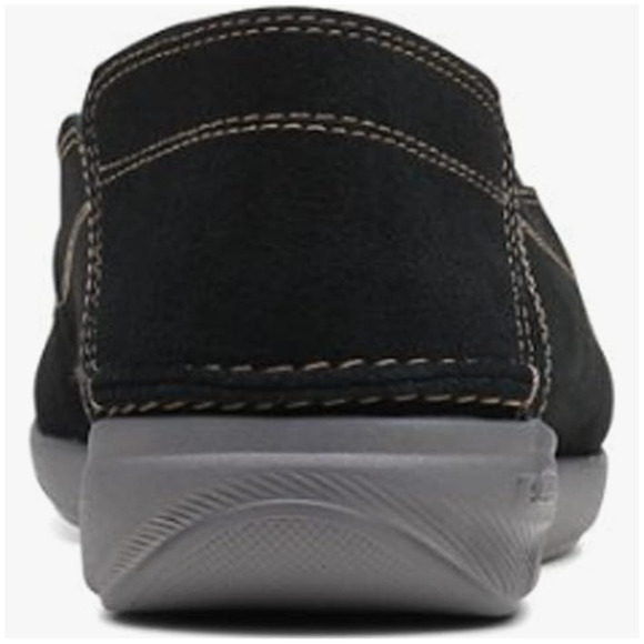 Clarks Men's Gorwin Step Loafer, Black Suede, 9 - Picture 5 of 9
